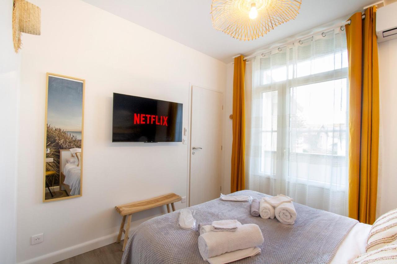 Soleil D'Ete - Netflix & Wifi - Balcon - Climatisation - Parking Gratuit - Check-In 24H24 - Emplacement Velos - Goodmarning Шалон-ан-Шампань Екстер'єр фото